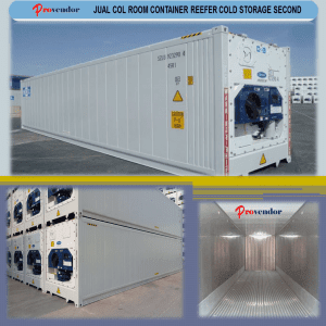 Jual Container Reefer Cold Storage Second di Bandung 